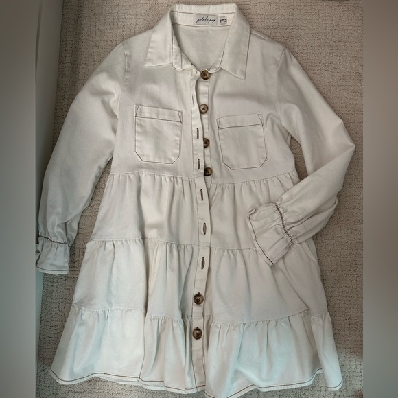 Petal & Pup Zubaira Dress White - Picture 2 of 5